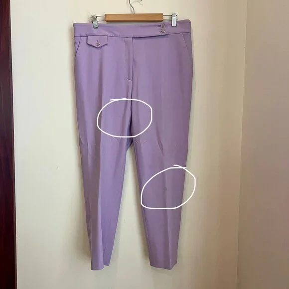 Veronica Beard Dickey Lavender Soft Lilac Purple Dickey Suit Blazer Pants Sz 14 - Picture 6 of 15